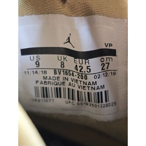 Nike Air Jordan Jumpman Proto-React Mens Basketball Shoes Size 9 BV1654-200 main image 4